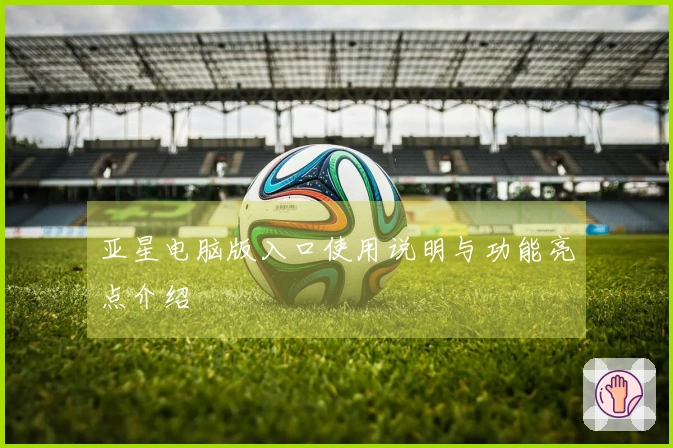 亚星电脑版入口使用说明与功能亮点介绍