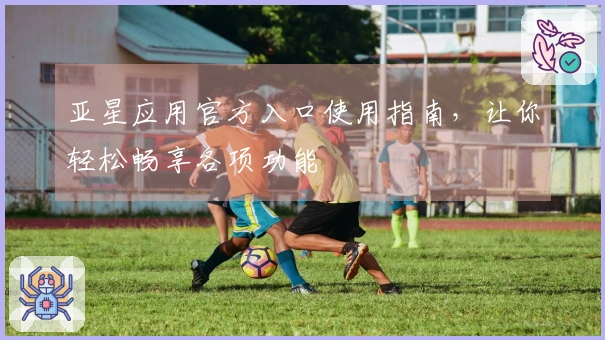 亚星应用官方入口使用指南，让你轻松畅享各项功能